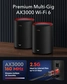 Cudy M3000 1.0, AX3000, black, 2-pack