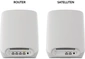 Netgear Orbi Wi-Fi 6, 760 Serie RBK763S, AX5400, Router und 2x Repeater Set, 3er-Bundle