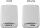 Netgear Orbi Wi-Fi 6, 760 Serie RBK762S, AX5400, Router und Repeater Set, 2er-Bundle