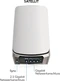 Netgear Orbi Wi-Fi 6E, 960 Serie RBKE963, AXE11000, Router und 2x Repeater Set, 3er-Bundle