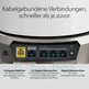 Netgear Orbi Wi-Fi 6E, 960 Serie RBKE963, AXE11000, Router und 2x Repeater Set, 3er-Bundle