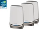Netgear Orbi Wi-Fi 6E, 960 Serie RBKE963, AXE11000, Router und 2x Repeater Set, 3er-Bundle