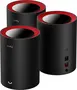 Cudy M3000 1.0, AX3000 black, 3-pack