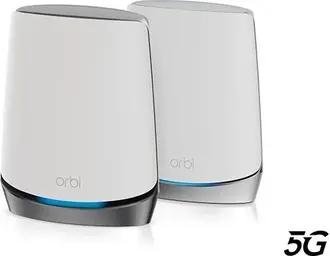 Netgear Orbi 5G, AX4200, Router and satellite set, double-Bundle